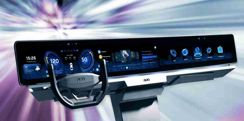 OBPay开拓前瞻显示技术创新应用，，结合优异整合设计能力，，，，开发智能车载FIDM Plus一体化显示方案，，，让驾驶操作与车内娱乐体验再进化